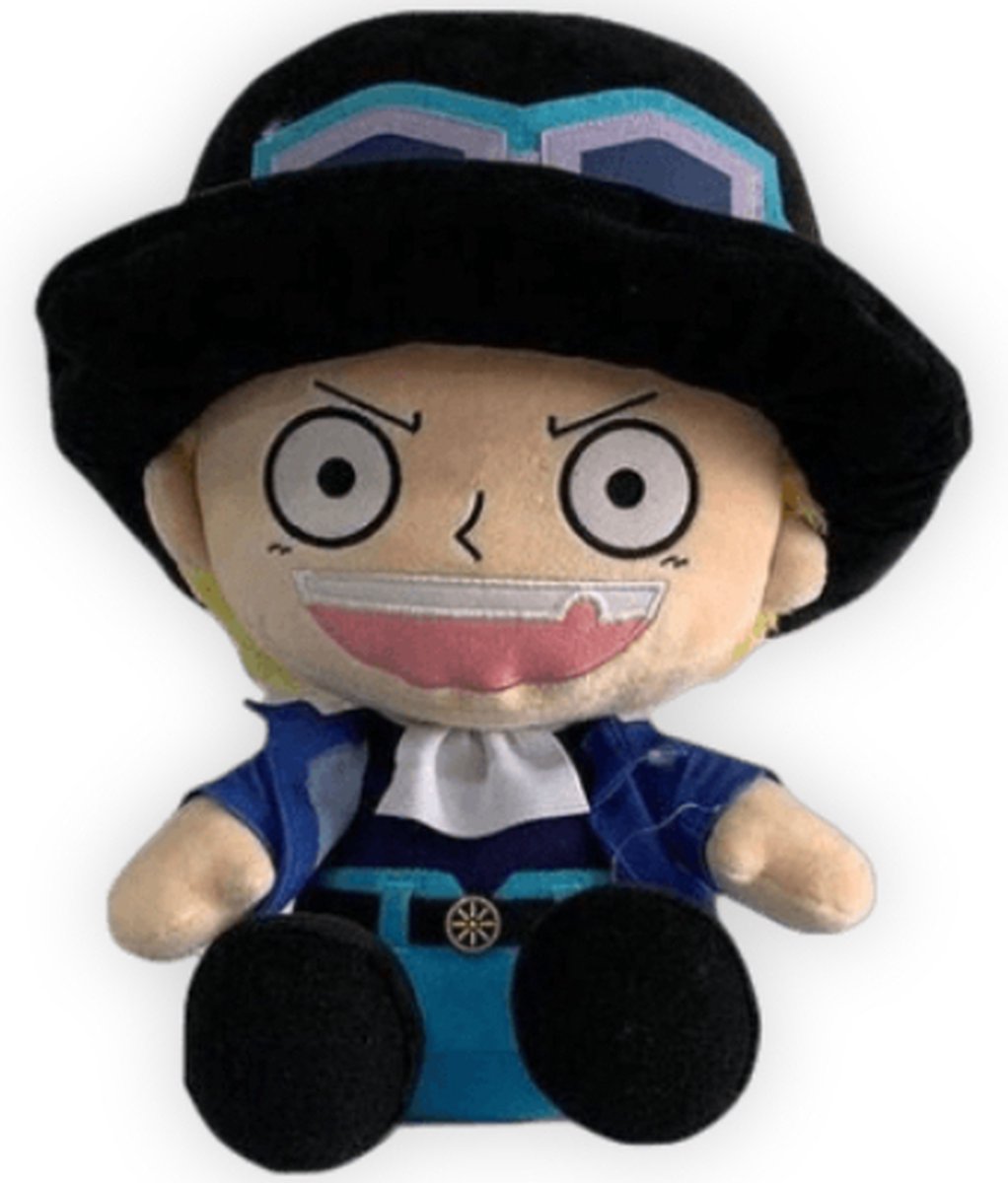 Sabo One Piece Anime Pluche Knuffel 20 cm {Anime Manga Luffy Plush Toy | Speelgoed Knuffelpop voor kinderen jongens meisjes | Dragon Ball Z, Naruto, My Hero Academia}
